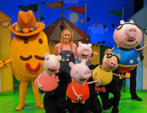 peppa Pig and friends