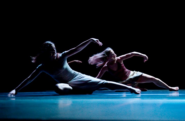 picture of dancers in sideways rain