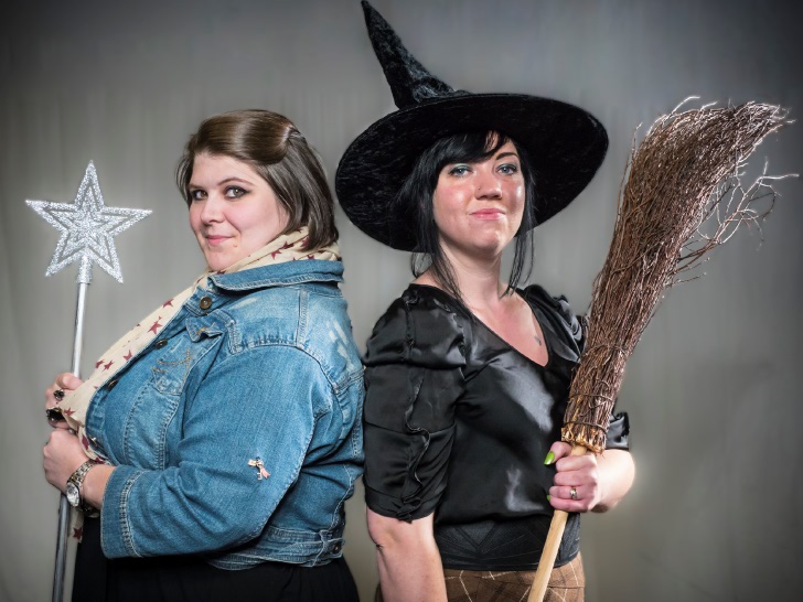 Glinda and The Wicked Witch