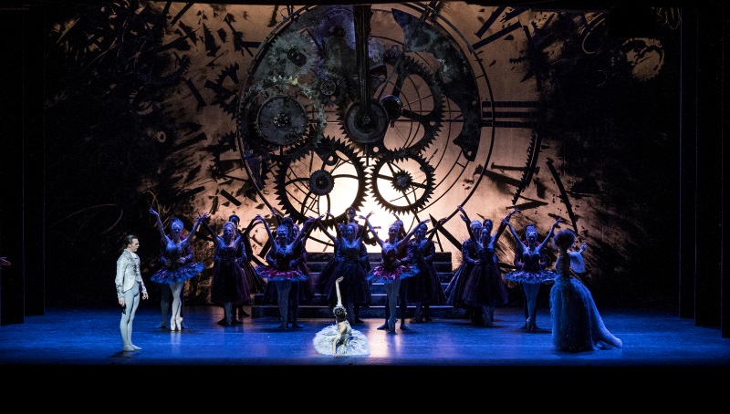 The clock strikes midnight