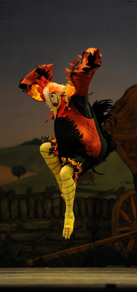 kit holder as the cockerel