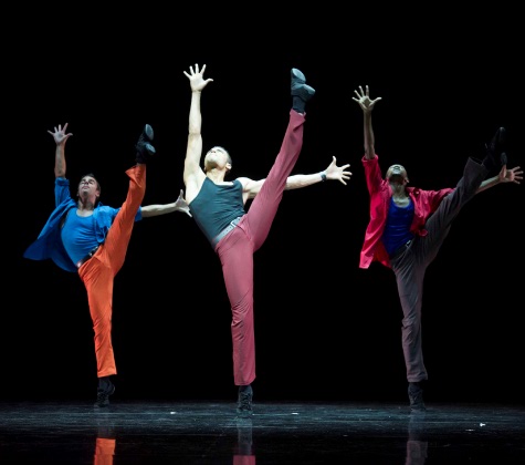 Picture of the Sharks dancing