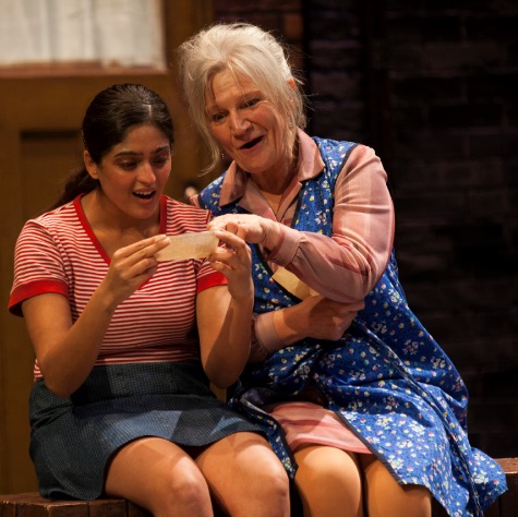 Meena and Mrs Worrall