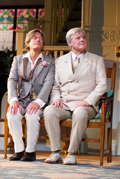Nigel Havers and Martin Jarvuis