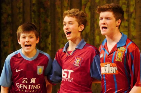 Clowning with quality. Golden-tongued Jack Hawkins (Robin), Dick (James Williams) and Finlay Hatch (as the delightfully over-the-top Rafe)